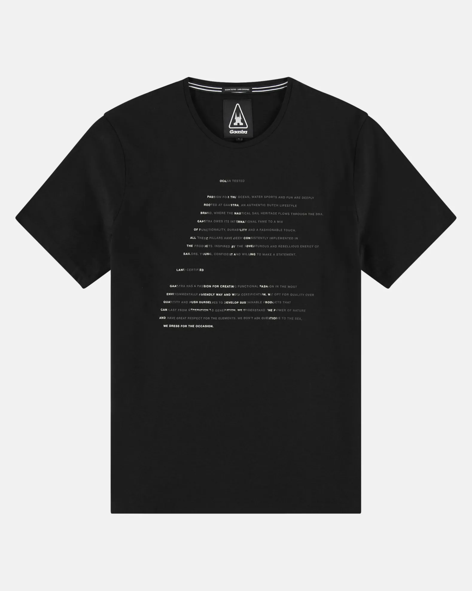 100% Katoenen Warp T-Shirt