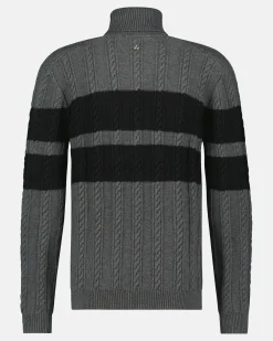 De Kabel Gebreide Move Over Roll Sweater